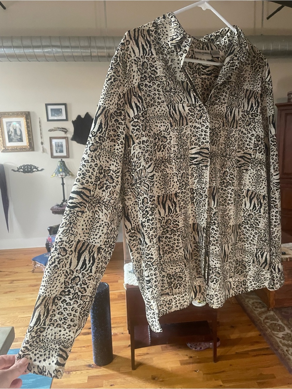Vintage Animal Print Shirt